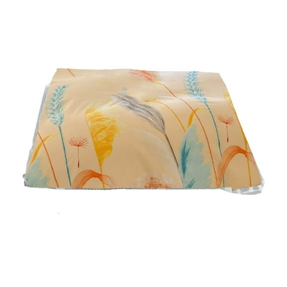 Hiroekza Summer Student Dormitory 4-Piece Brushed Twin Size Bed Set - Lightweight, Breathable & All-Season Comfort Yellow