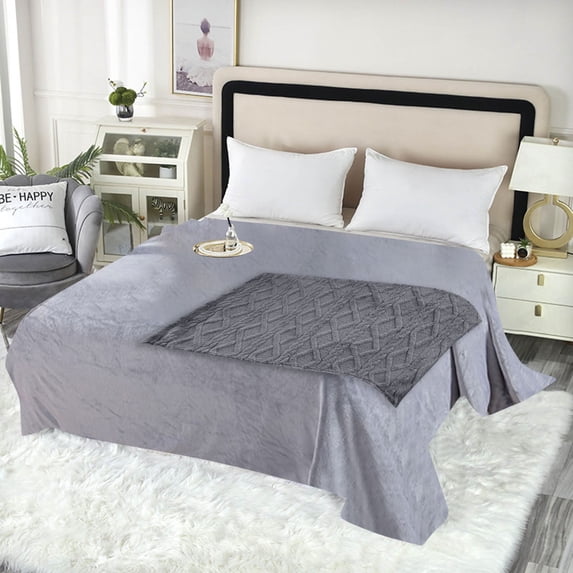 Hiroekza Throw Blanket Double-sided Flannel Taffeta Blanket Conditioning Cover Blanket Nap Sofa Blanket 9 Colors Available Throw Blanket for Couch