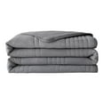 thumbnail image 1 of Hiroekza Throw Solid Color Washable Conditioning Blanket Summer Cool Blanket Thin Blanket Fiber Blanket Gray, 1 of 6