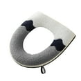thumbnail image 1 of Hiroekza Toilet Seat Covers,Zipper Model Toilet Seat Household Embroidery Sitting Washer Toilet Seat Cover Cute Washer Four Seasons Universal Toilet Seat Clearance, 1 of 6