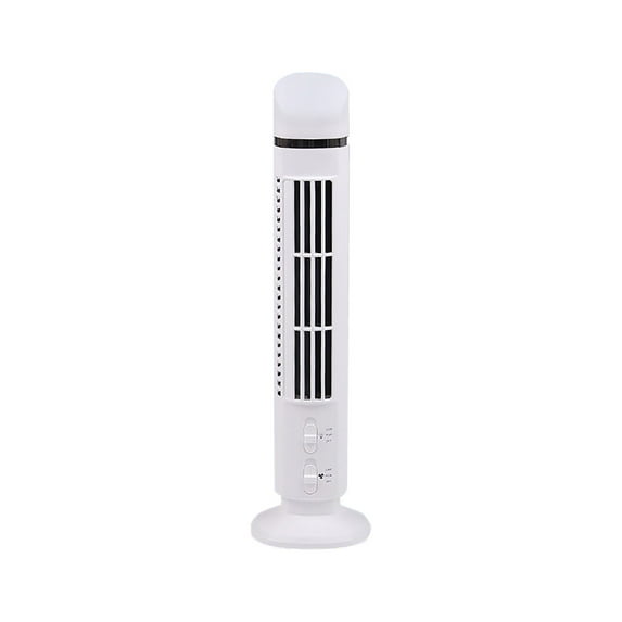 Hiroekza Tower Fan Desktop Charging Leafless Fan USB Mini Portable Night Light Handheld Conditioning Fan multicolor
