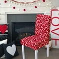 thumbnail image 1 of Hiroekza Valentines Day Decorations, Valentine's Day Dining Chair Covers Chair Back Covers Removable Washable Chair Protectors for Valentine's Day Home Kitchen, 1 of 6