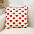 thumbnail image 1 of Hiroekza Valentines Day Decorations, Valentine's Day Pillowcases Pillowcase Cushions Pillowcases Living Room Sofa Cushions Soft Bedside Bays Window Waist Cushions, 1 of 6