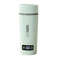 Hiroekza Water Bottles Travel Kettle Portable Small Mini Tea Coffee Kettle Water Boiler, 350ml Water Heater with 4 Temperature Control,304 Stainless Steel Travel Bottles
