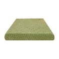 thumbnail image 1 of Hiroekza Winter Warm Breathable Quilted Queen Size Fitted Sheet - Non-Slip, Skin-Friendly, Classic Checkerboard Design (150x200cm) Green, 1 of 5