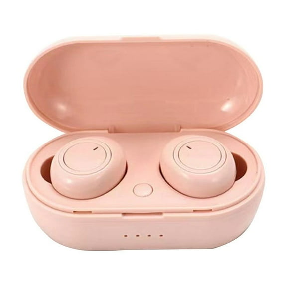 Hiroekza Wireless Earbuds Mini Earplug Bluetooth Earphones Bluetooth 5.0 Wireless Earphones Macaron Color Brief Style Bluetooth Earphones Bilateral Stereo Ear Buds Wireless Bluetooth Earbuds