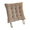 thumbnail image 1 of Hiroekza Yangmei Velvet Cushion Soft And Skin Friendly Cushion Living Room Sofa Dining Room Chair Cushion Khaki, 1 of 4