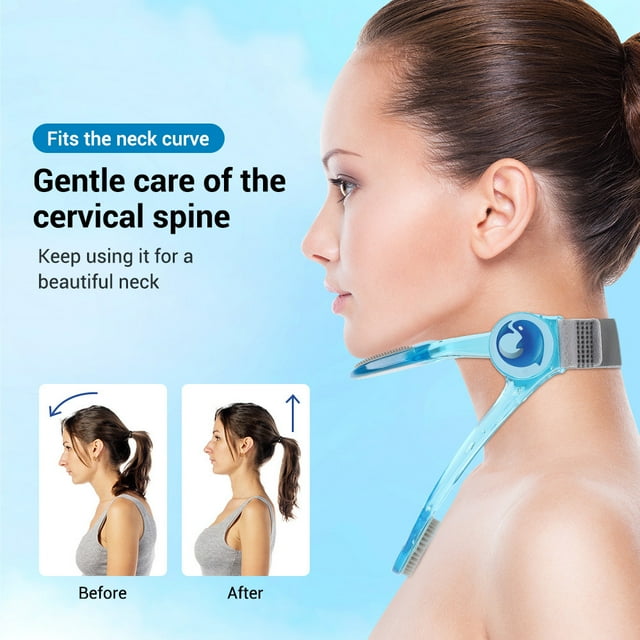 Hiroke Neck Posture Corrector, Neck Stretcher, 360 Degree Adjustable