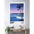 thumbnail image 1 of Hiroshi Nagai City Pop Exhibition Coastal Beach Vibes City Vaporwave Tokyo 80S 90S Japanese Pop Art Summer Art Poster Wall Art, Modern Wall Decor For Living Room Bedroom, 12x18 UNFRAMED, 1 of 3