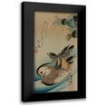 thumbnail image 1 of Hiroshige, Ando 9x14 Black Modern Framed Museum Art Print Titled - Mandarin ducks, 1840, 1 of 5