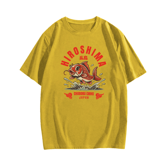 Hiroshima Carp Cotton casual T-shirt