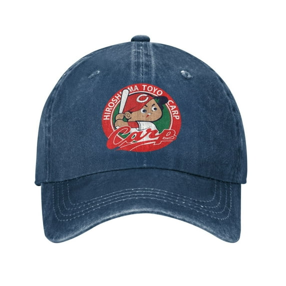 Hiroshima Toyo Carp Hat Washed Cotton Baseball Cap