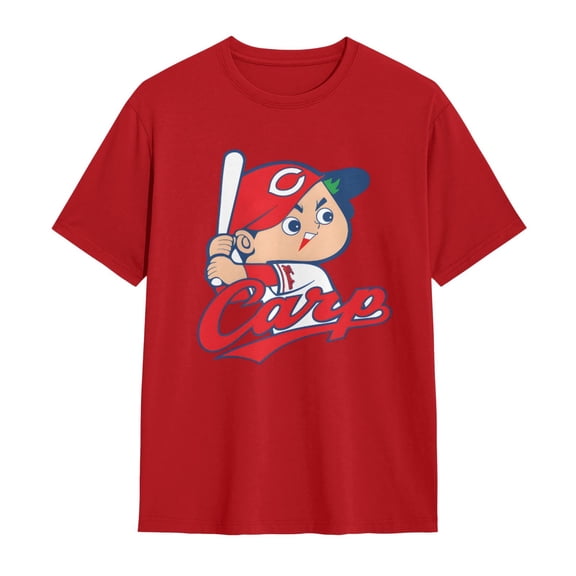 Hiroshima Toyo Carp Shirt Short Sleeve Cotton Tshirt