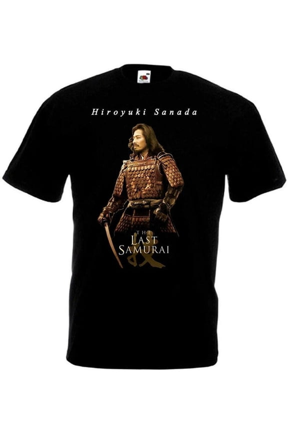 Hiroyuki Sanada The Last Samurai T-Shirt 100% Cotton O-Neck Summer Short Sleeve