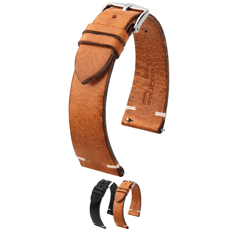 Bracelet Cuir Vintage Tissot - Modèle 19/16 - Occasion - Pour Montre