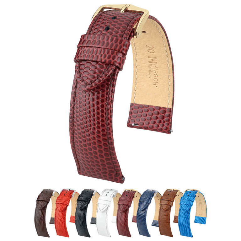 Burgundy shop watch band