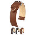 thumbnail image 1 of Hirsch Ranger Artisan Leather Watch Strap - Golden Brown - L - 18mm - Silver Buckle, 1 of 9