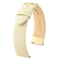 thumbnail image 1 of Hirsch Toronto Leather Watch Strap - Beige - M - 20mm - Gold Buckle - Calf Leather Band, 1 of 9