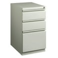 thumbnail image 1 of Hirsh 20" Deep Mobile Pedestal File Cabinet 3 Drawer Box-Box-File, Letter Width, Gray, 1 of 7
