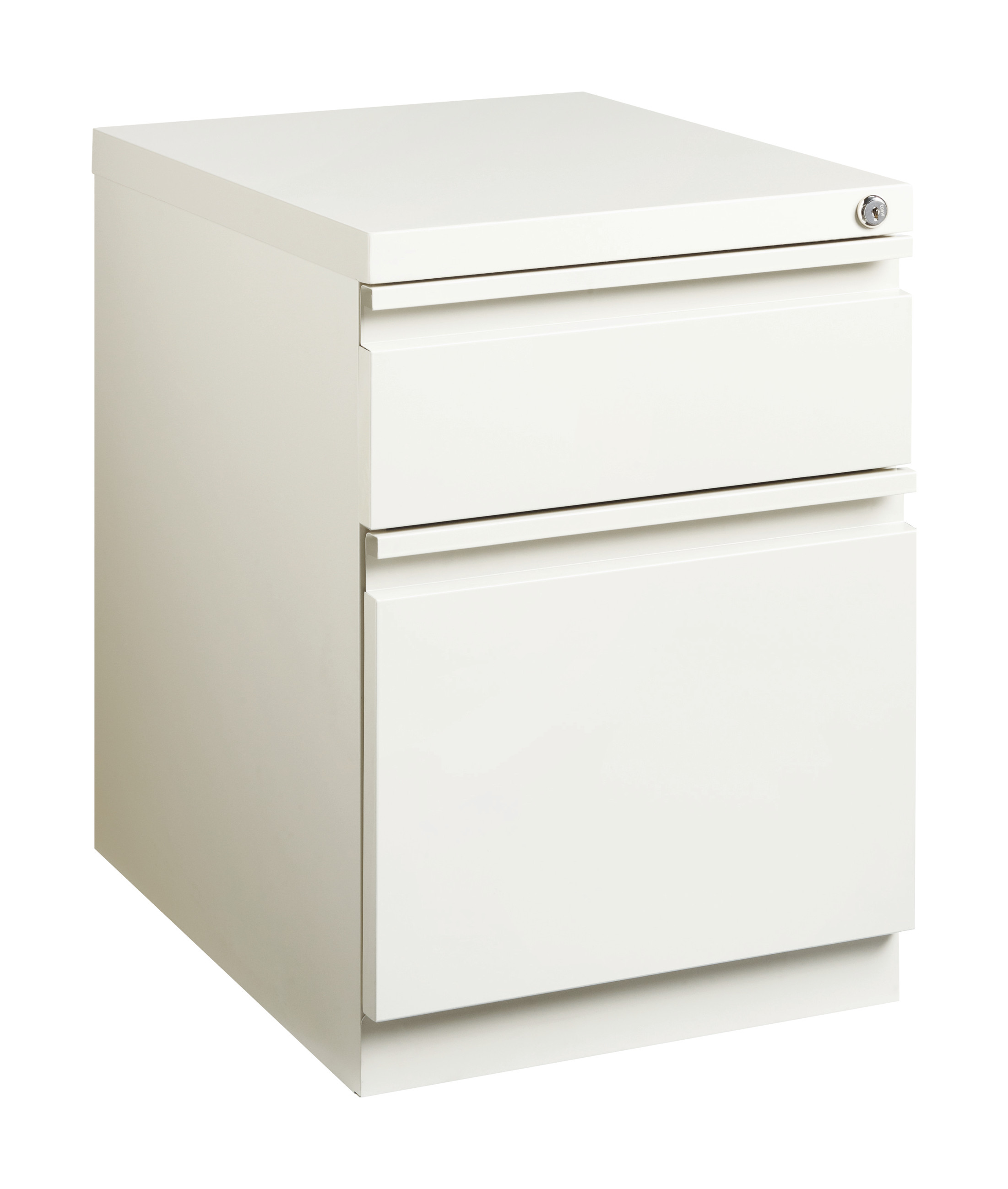 Hirsh 20" Deep Mobile Pedestal File 3 Drawer BoxFile, Letter