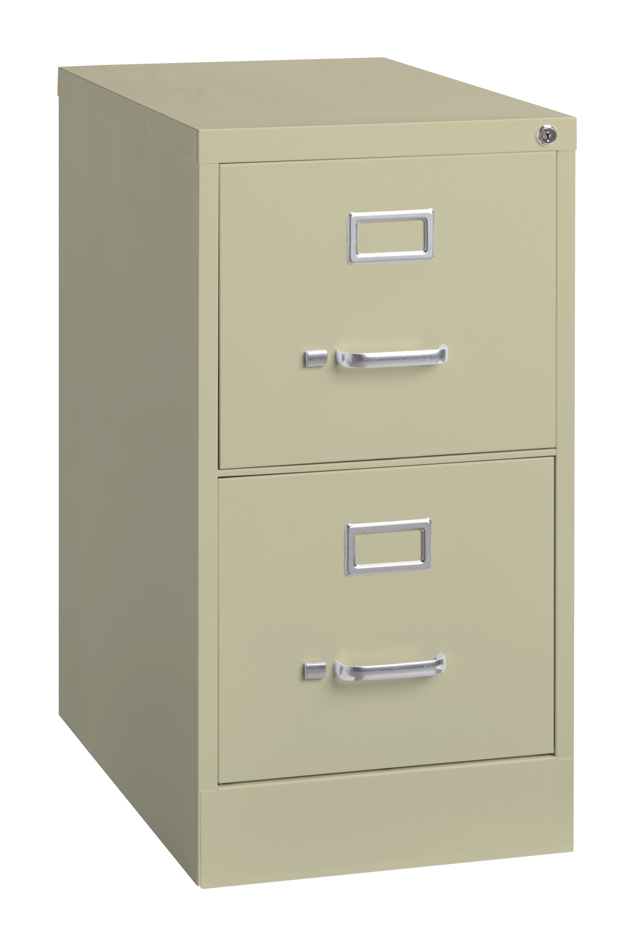 Set of 2 Hirsh 22 inch Deep 2 Drawer Letter Size Vertical File