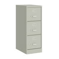 thumbnail image 1 of Hirsh 22" Deep 3 Drawer Letter Width Vertical File Cabinet, Commercial Grade, Gray, 1 of 18
