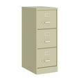thumbnail image 1 of Hirsh 22" Deep 3 Drawer Letter Width Vertical File Cabinet, Commercial Grade, Putty, 1 of 18