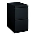 thumbnail image 1 of Hirsh 23" Deep Mobile Pedestal File Cabinet 2 Drawer File-File, Letter Width, Black, 1 of 7