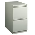 thumbnail image 1 of Hirsh 23" Deep Mobile Pedestal File Cabinet 2 Drawer File-File, Letter Width, Gray, 1 of 7