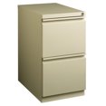 thumbnail image 1 of Hirsh 23-in Deep Mobile Pedestal File 2-Drawer File/File. Full Width Pull. Beige, 1 of 7