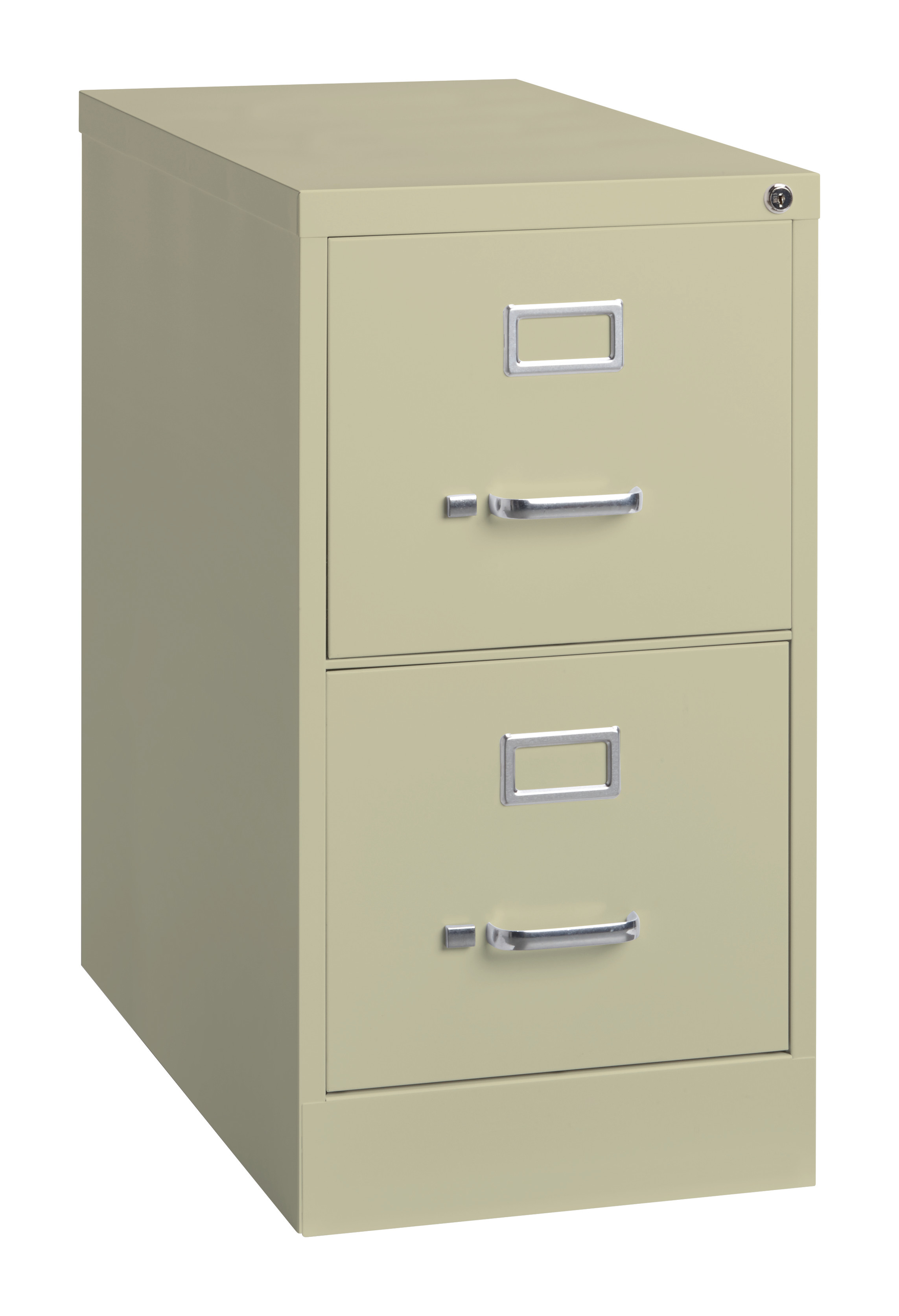 Hirsh 25" Deep 2 Drawer Letter Width Metal Vertical File