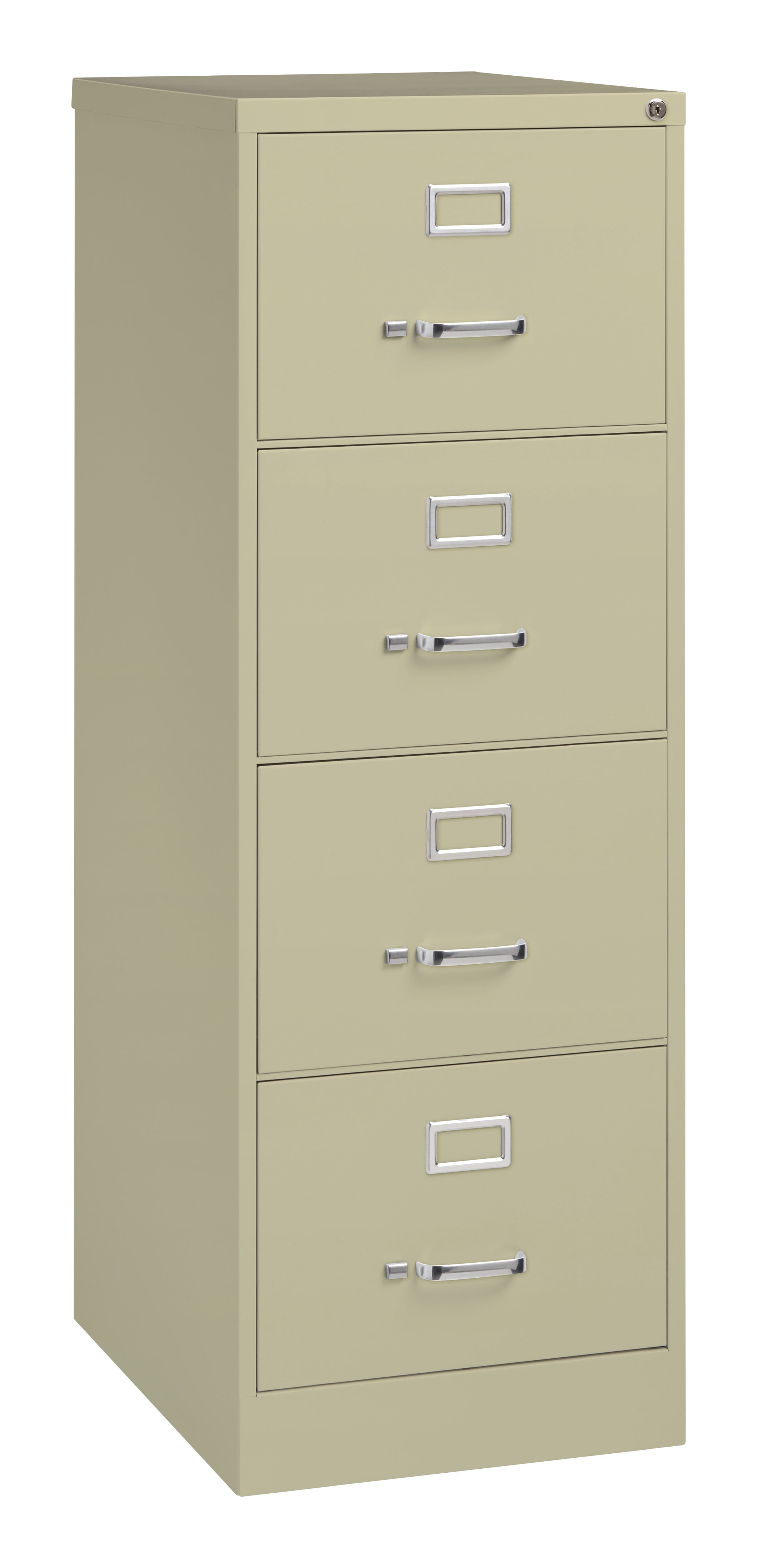 Hirsh 25" Deep 4 Drawer Legal Width Metal Vertical File