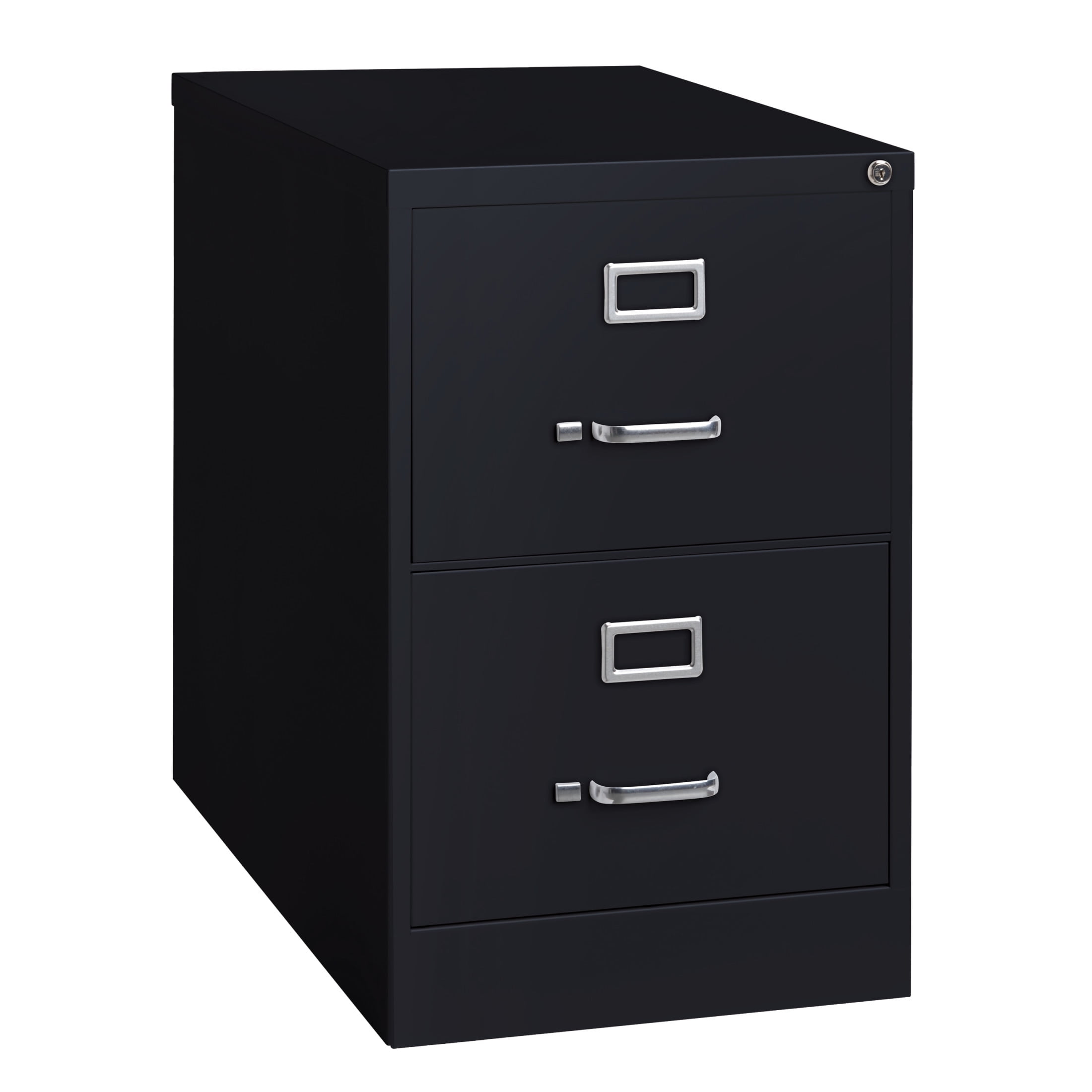 Hirsh 26.5-in Deep Metal 2 Drawer Legal Width Vertical File Cabinet Black