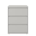 thumbnail image 1 of Hirsh 30"W HL10000 Series Metal 3 Drawer Lateral File Cabinet in Light Gray, 1 of 8