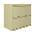 thumbnail image 1 of Hirsh 30 inch Wide 2 Drawer Lateral 101 File Cabinet for Home or Office, Putty, 1 of 13