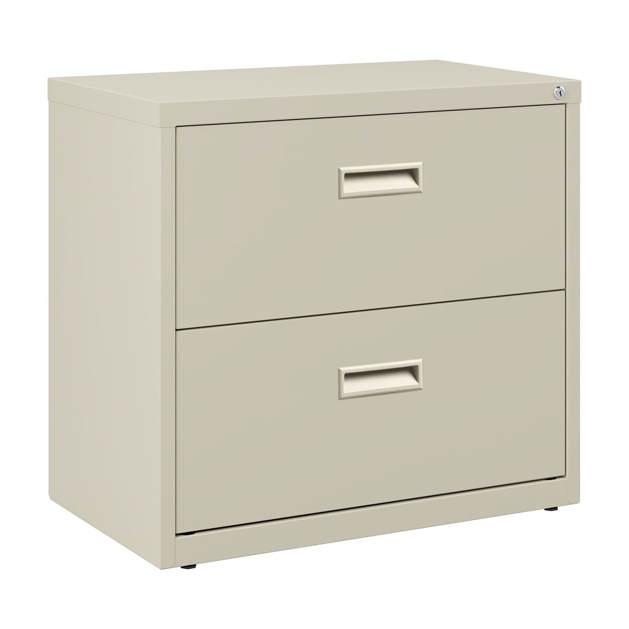 Hirsh 30 inch Wide 2 Drawer Lateral File Cabinet for Home or Office, Putty