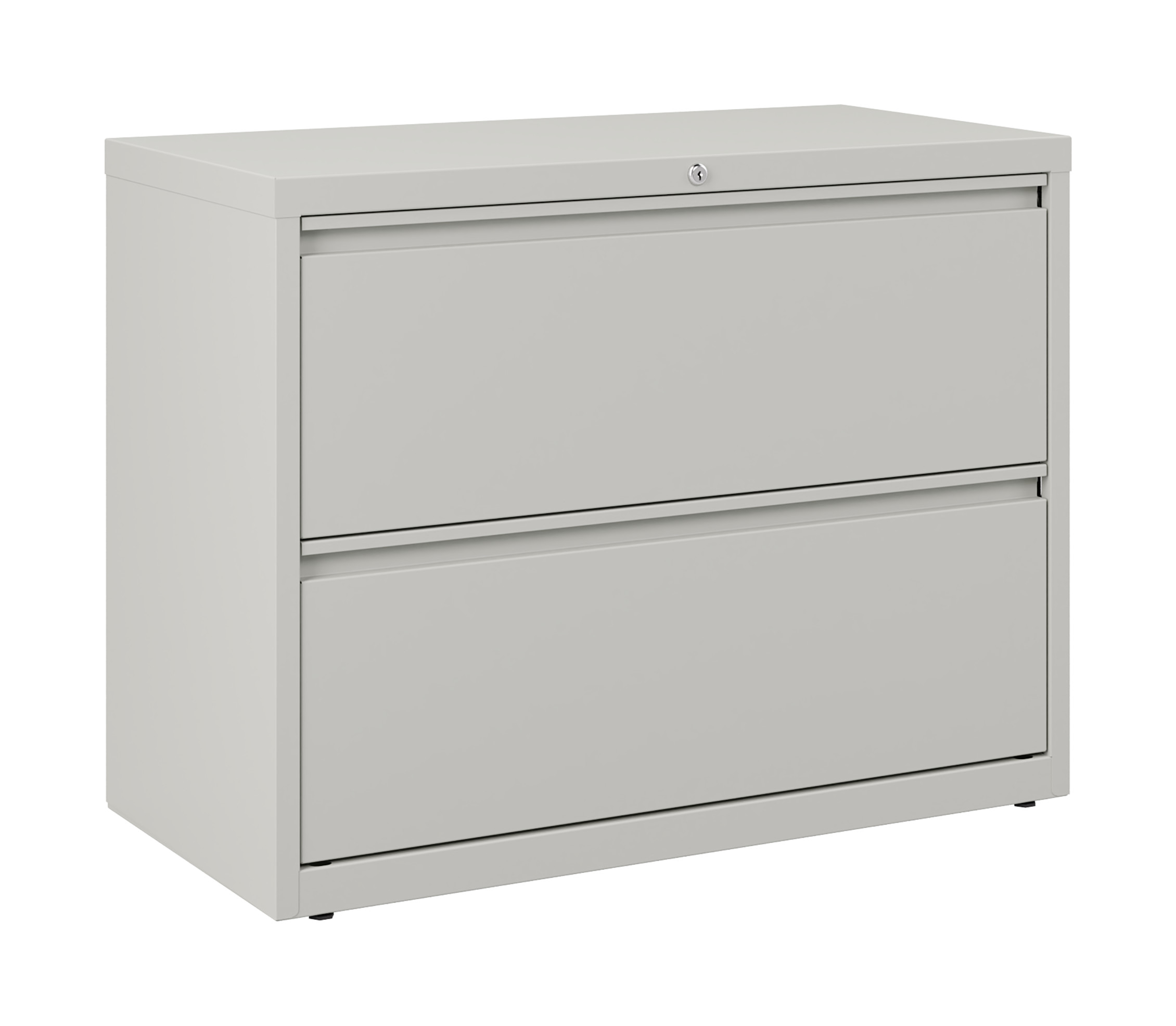 Hirsh 36 Inch Wide 2 Drawer Metal Lateral File for Home and