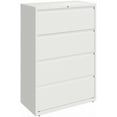 thumbnail image 1 of Hirsh 36"W 4 Drawer Metal Lateral File Cabinet Home/Office- Matte White Texture, 1 of 5