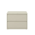 thumbnail image 1 of Hirsh 36-in Wide HL8000 Series Metal 2 Drawer Lateral File Cabinet Putty/Beige, 1 of 9