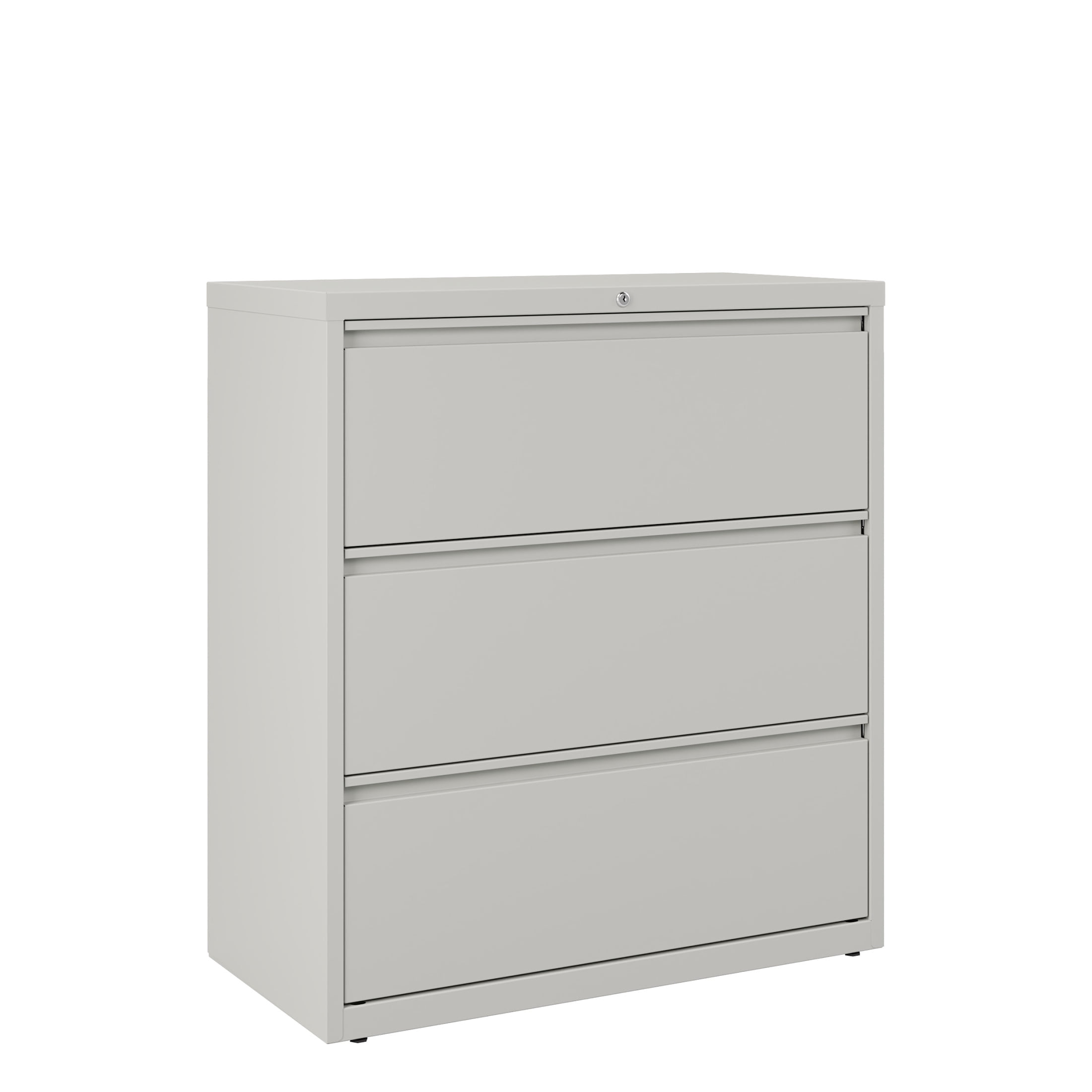 Light Gray 36'' Wide 3-Drawer Steel File Cabinet