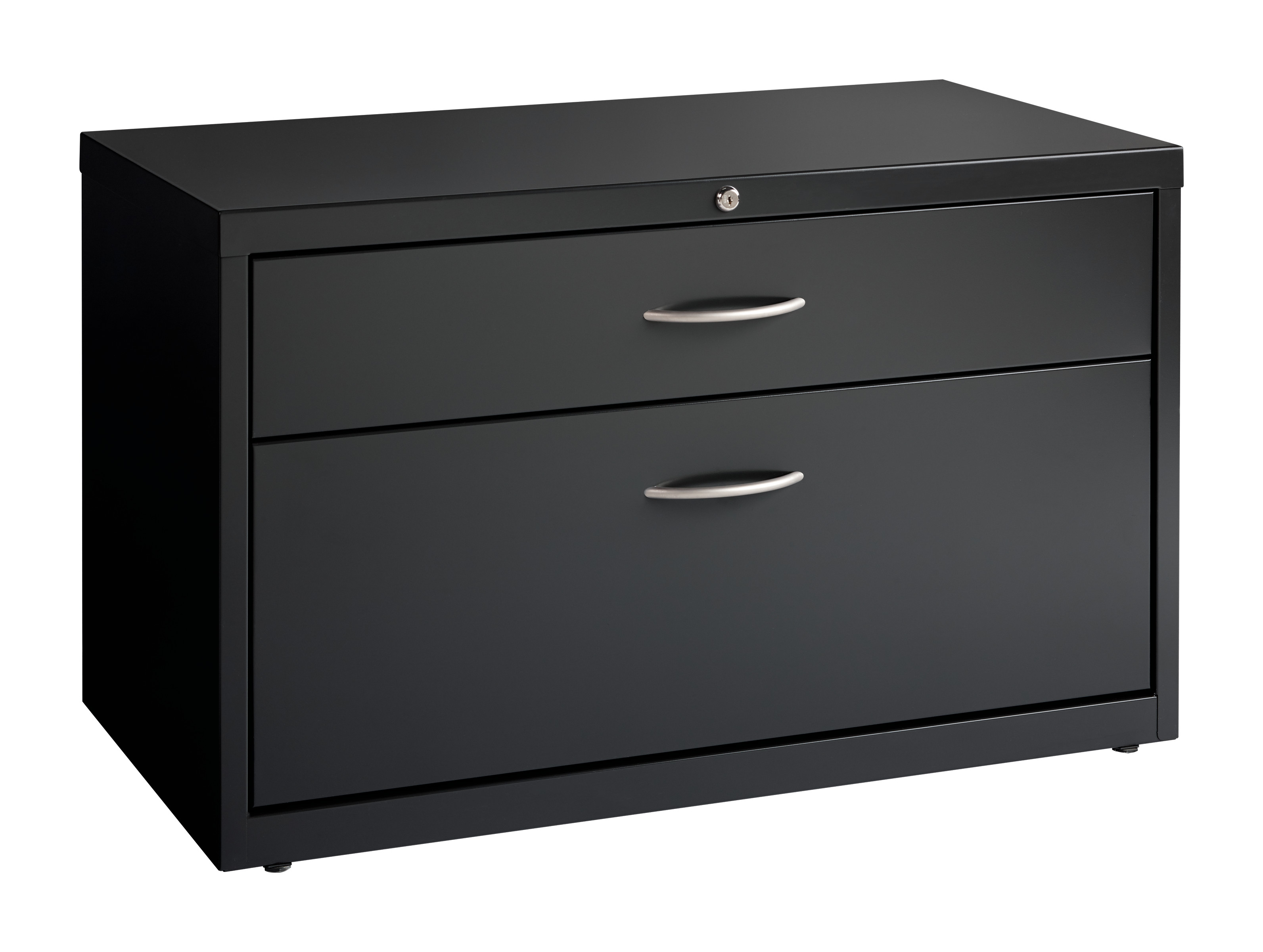 Hirsh Industries B2248135 36 in. Low Credenza with Box & File Drawers - Charcoal - image 1 of 13