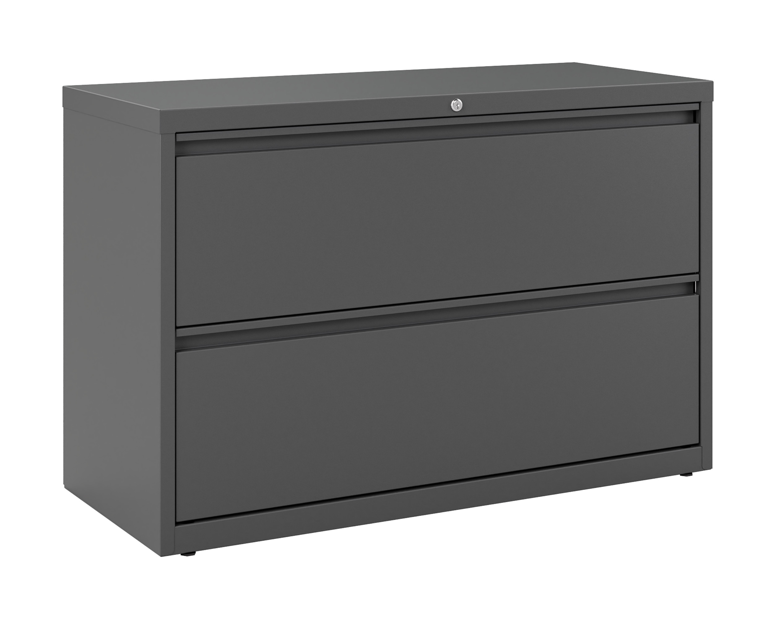 Hirsh 42 Inch Wide 2 Drawer Metal Lateral File for Home and
