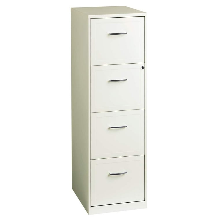 Hirsh Industries Space Solutions 4-Drawer Metal Vertical File
