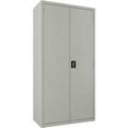 thumbnail image 1 of Hirsh Janitorial Metal Cabinet 18"D x 36"W x 72"H Light Gray, 1 of 8