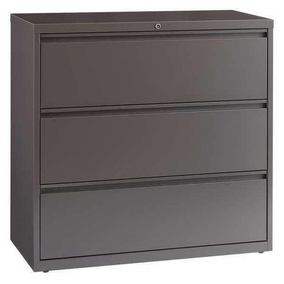 Hirsh Lateral File Cabinet,Medium Tone,Steel 19830