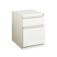 thumbnail image 1 of Hirsh Pro 20" Deep Mobile Pedestal File Cabinet 2 Drawer Box-File, Letter Width, White, 1 of 7