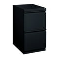 thumbnail image 1 of Hirsh Pro 20" Deep Mobile Pedestal File Cabinet 2 Drawer File-File, Letter Width, Black, 1 of 16