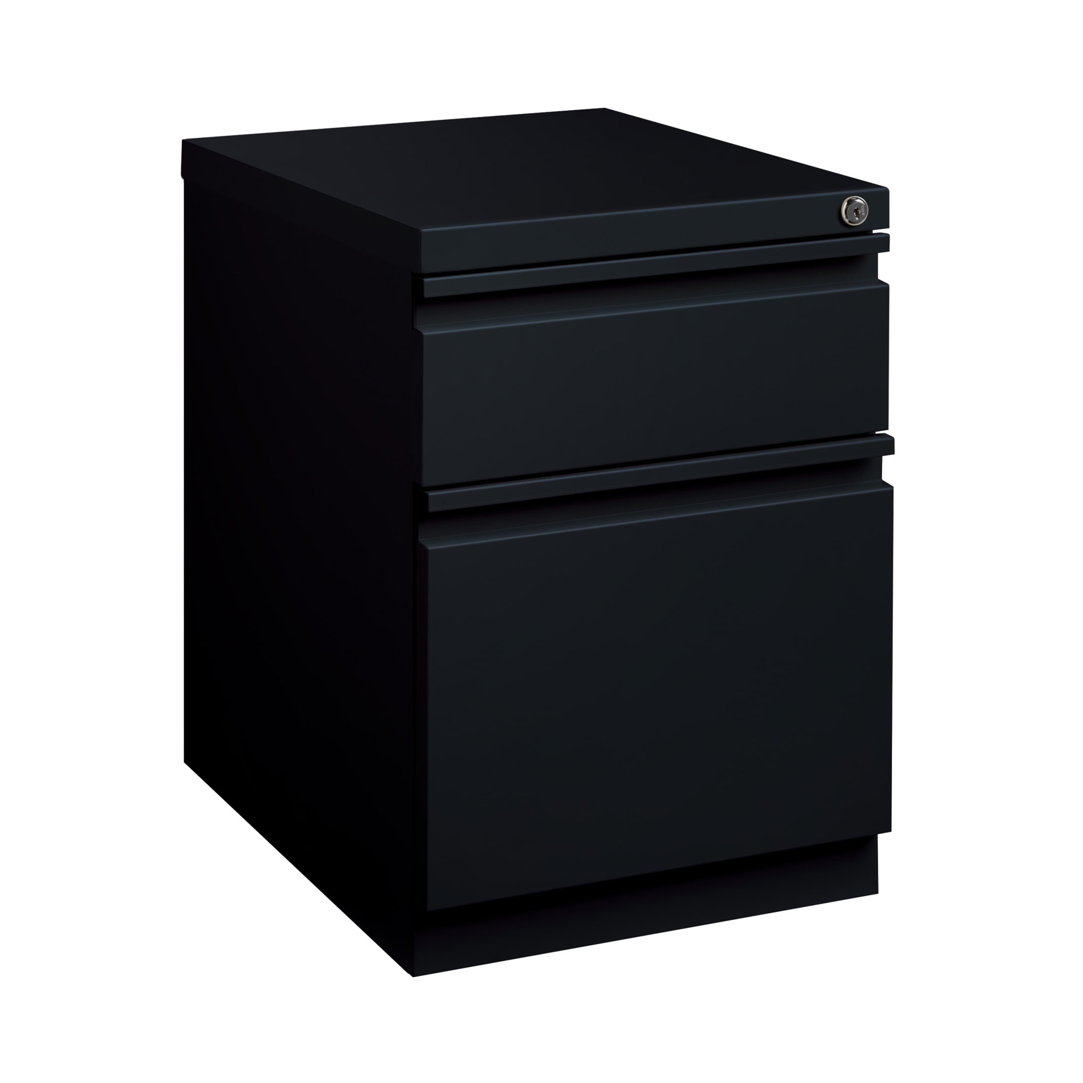 Hirsh Pro 20" Deep Mobile Pedestal File 3 Drawer BoxFile, Letter Width, Black