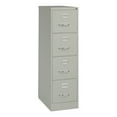 thumbnail image 1 of Hirsh Pro 25" Deep 4 Drawer Letter Width Metal Vertical File Cabinet, Commercial Grade, Gray, 1 of 15