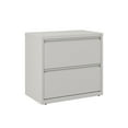 thumbnail image 1 of Hirsh Pro 30 Inch Wide 2 Drawer Metal Lateral File Cabinet for Home and Office, Holds Letter, Legal and A4 Hanging Folders, Gray, 1 of 7